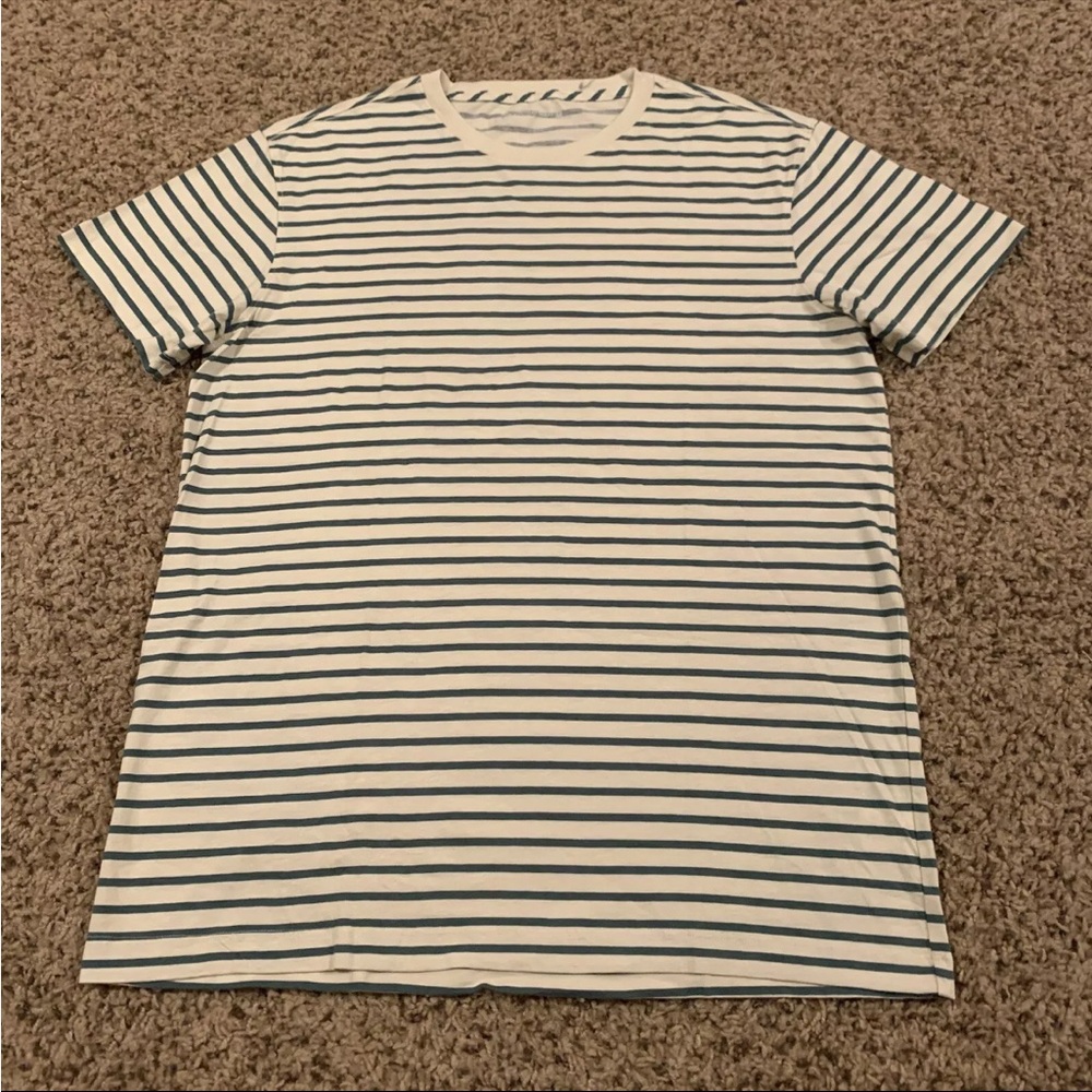 American Giant Shirt Sleeve Striped